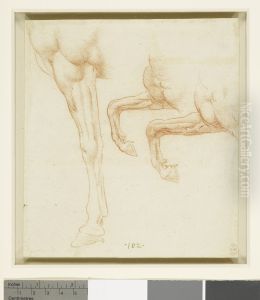Horses' fore-legs