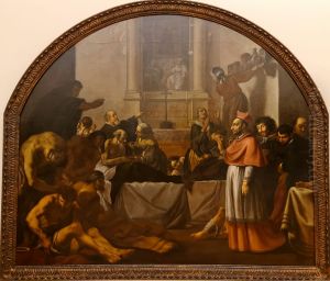 Saint Charles Borromeo Visiting Plague-Stricken in Milan