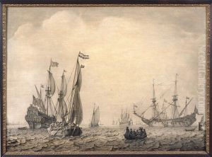 Scheepvaart op de rede van Vlissingen
