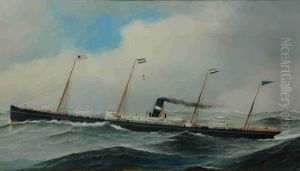 Het ss. Werkendam van de Nederlandsch-Amerikaansche Stoomvaart-Maatschappij Het ss. Werkendam van de Nederlandsch-Amerikaansche Stoomvaart-Maatschappij