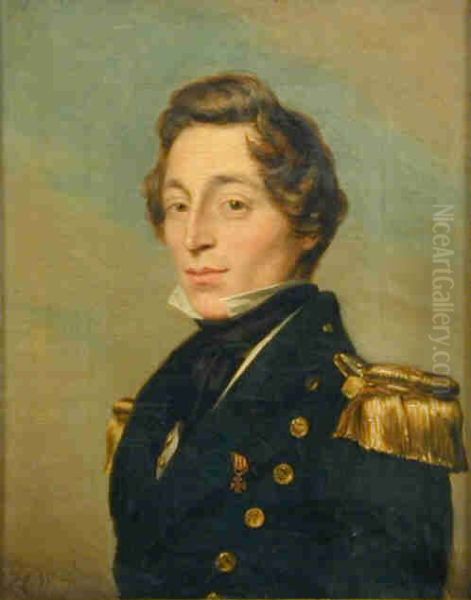 Portrait of Luitenant-ter-zee 1e klasse Henri Glabbeek van der Does (1811-1852) - view 1
