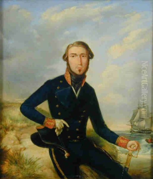 Een Nederlandse marineofficier - view 1