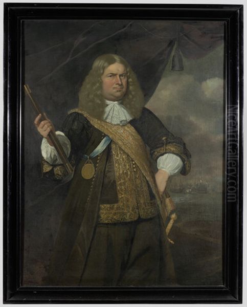 Portret van luitenant-admiraal Adriaen Banckert - view 1