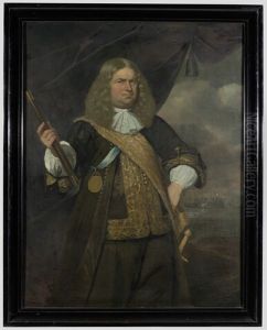 Portret van luitenant-admiraal Adriaen Banckert