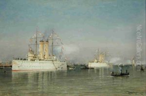 Vlootrevue op het Hollands Diep, 15 september 1898 Vlootrevue op het Hollands Diep, 15 september 1898