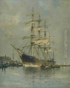 Het Duitse viermast-barkschip Parma te Amsterdam Het Duitse viermast-barkschip Parma te Amsterdam