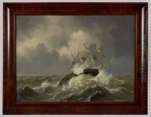 The 'Rotterdam' in a storm The 'Rotterdam' in a storm