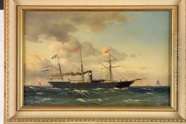 Portrait of frigate The Rembrandt - view 1