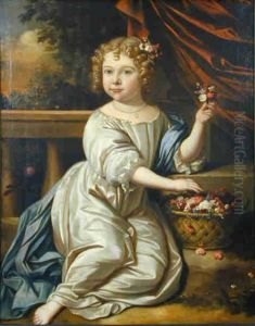 Portret van Maria van der Zaan by Jan van Neck