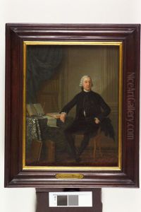 Portret van Guillelmus Titsingh by Johannes Petrus van Horstok