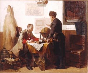 Heemskerck en Barends, hun tweeden togt naar het Noorden beramende