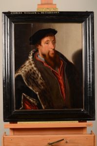 Andries Willemsz van Oudshoorn van Sonnevelt by Maarten Van Heemskerck
