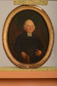 Portret van Sigbertus Bucerus by Johannes Petrus van Horstok