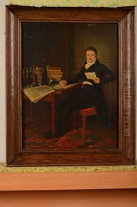 Portret van Pieter de Leeuw by Johannes Petrus van Horstok