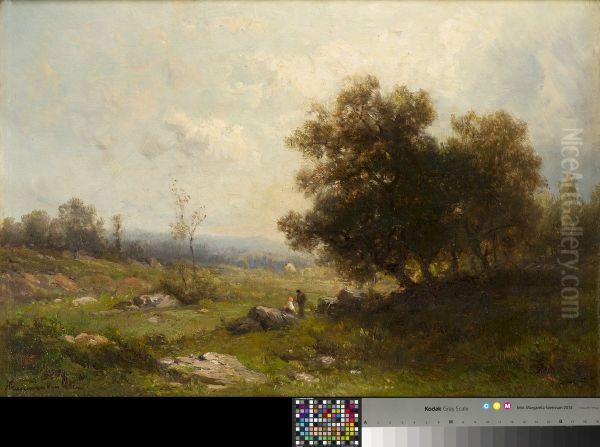 Landschap met geboomte - view 1