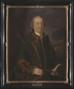 Portret van Wigbold Adriaan Graaf van Nassau by Tethart Philipp Christian Haag