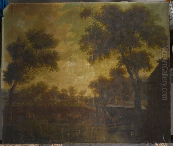 Landschap met vee - view 1