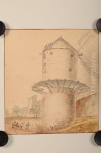 Un Moulin Rempart avec tourelle
