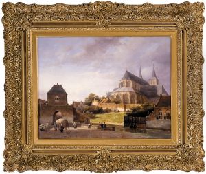 Voormalige Binnen Bergpoort en Bergkerk by Kaspar Karsen