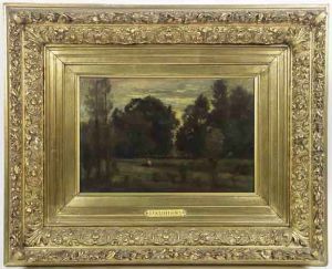 Landschap by Charles-Francois Daubigny