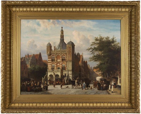 The weigh house on the Brink in Deventer - view 1