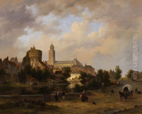 Gezicht op Deventer - view 1