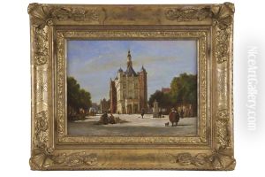 Gezicht op de Waag