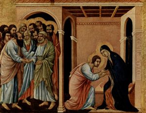 Cathedral by Duccio Di Buoninsegna