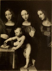 Three Marys by Bernardino Luini
