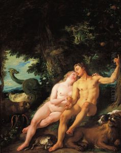 Adam et Eve by Jean-Francois de Troy