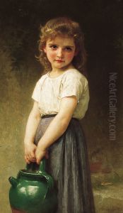 Allant a la fontaine by William-Adolphe Bouguereau