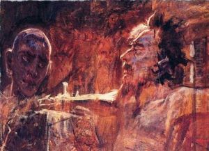 Christ and the Thief by Nikolai Ge