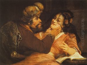 Tamar and Judah by Arent de Gelder