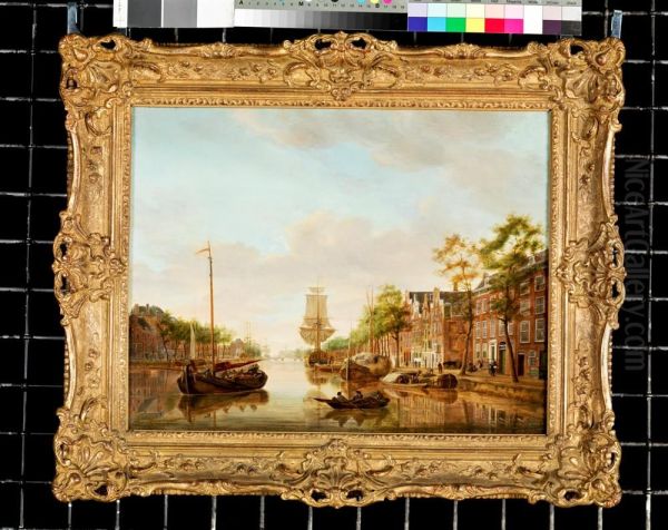 Leuvehaven in Rotterdam - view 1