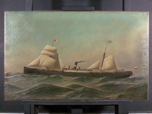 Het s.s. 'Schiedam' (I) van de Nederlandsch Amerikaansche Stoomvaart Maatschappij (NASM)