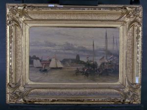 Zeilwedstrijd van de K.N.Y.C. te Dordrecht
