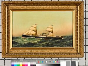 Het s.s. 'Leerdam' (I) van de Nederlandsch Amerikaansche Stoomvaart Maatschappij (NASM) Het s.s. 'Leerdam' (I) van de Nederlandsch Amerikaansche Stoomvaart Maatschappij (NASM)
