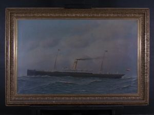 Het s.s. 'Rotterdam' (III) van de Nederlandsch Amerikaansche Stoomvaart Maatschappij (NASM)