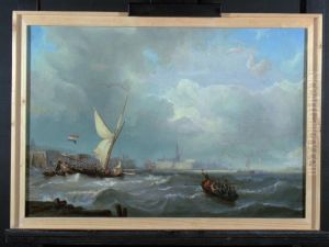 De kanonneerboot van Van Speyk te Antwerpen