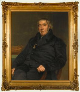 Portrait of Cornelis Jan Glavimans (1795-1857) by Cornelis Cels
