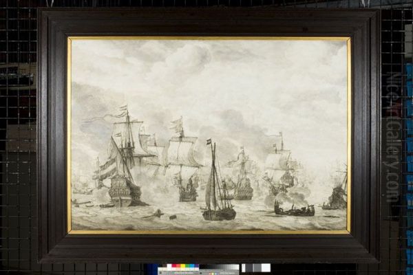 De Slag in de Sont, 1658 - view 1