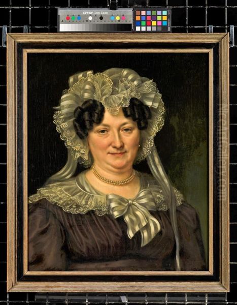 Portret van Neeltje Maria Vetter (Rotterdam 1780 - Delft 1845), echtgenote van viceadmiraal Jan Daniel Musquetier - view 1