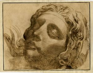 The head of the sculpture "Night", by Michelangelo The head of the sculpture "Night", by Michelangelo