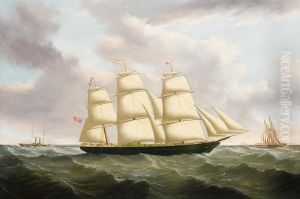 T & J. Harrison's Iron Ship Philiosopher passing Holyhead on her maiden voyage to India, 19 June 1857 T & J. Harrison's Iron Ship Philiosopher passing Holyhead on her maiden voyage to India, 19 June 1857