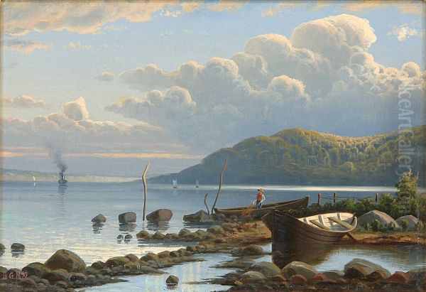 Boats at a coast. - view 1
