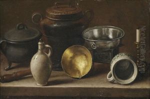 Still-life with kitchen ware
