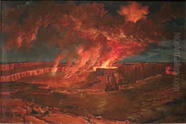 Kilauea by Night - view 1