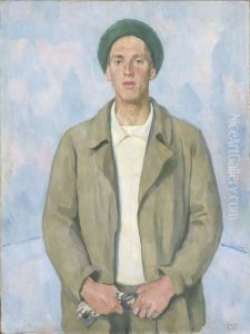 Portrait of the Artist Dagfin Werenskiold by Erik Werenskiold
