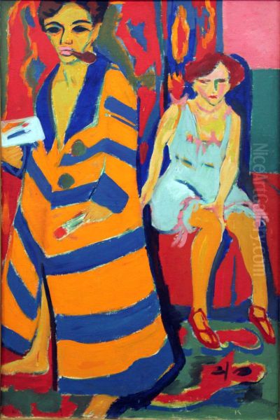 Painter and Model - view 1