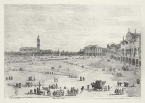 Pra Della Valle by (Giovanni Antonio Canal) Canaletto